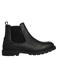 G-STAR Blake CHS Lea leren chelsea boots met profielzool - zwart