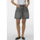 VERO MODA wide leg regular waist short grey denim