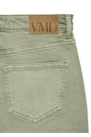 thumbnail: VERO MODA denim slim regular waist short olijfgroen
