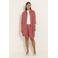 CLAUDIA BY CLAUDIA STRÄTER straight fit short met linnen - oudroze
