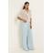 CLAUDIA BY CLAUDIA STRÄTER wide leg jeans - lichtblauw