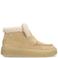 Shabbies Amsterdam Senna Anna leren suède sneakers - beige