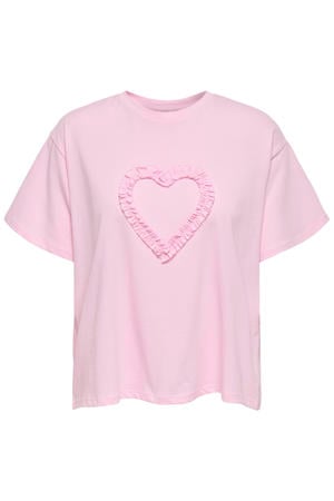 T-shirt lichtroze