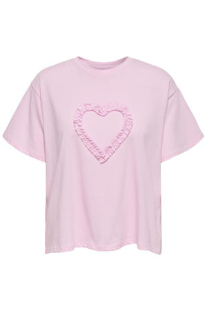 T-shirt lichtroze