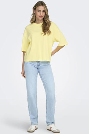 T-shirt geel