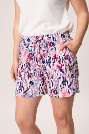 regular high waist casual short multi