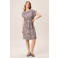 Miss Etam zomerjurk met zebraprint ecru