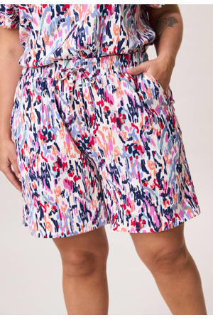regular waist casual short multi
