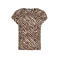 Miss Etam top met zebraprint bruin
