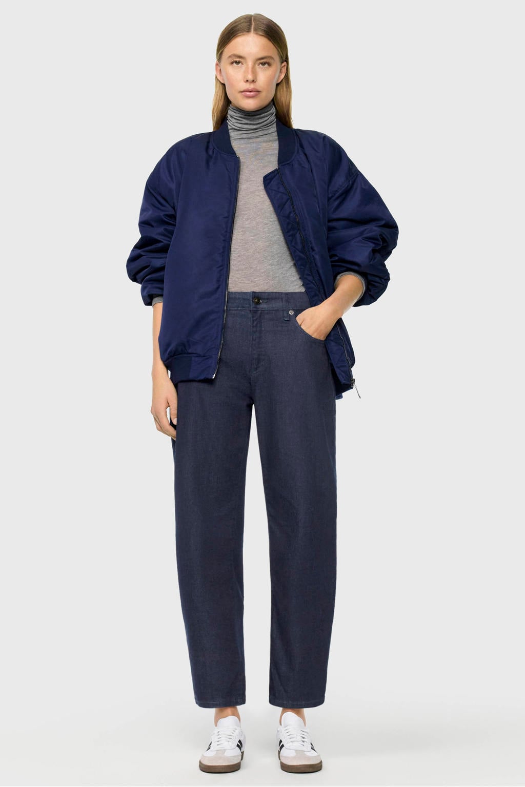 MAC barrel jeans - donkerblauw