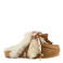 Colors of California suède clogs - cognac