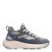 Braqeez Matteo chunky suède sneakers - blauw/grijs