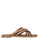 Sacha slippers bruin