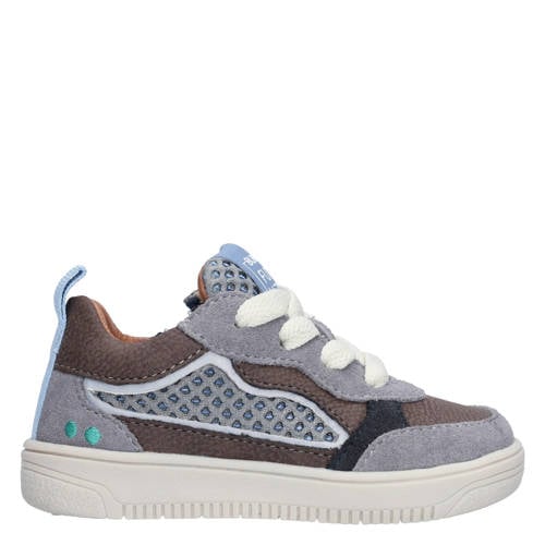 Bunnies JR BunniesJR leren sneakers beige/lichtblauw – Beige / lichtblauw