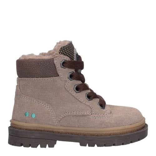 Bunnies JR BunniesJR Thijs Trail suède enkelboots met profielzool grijs