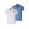 Jan Vanderstorm polo DAGFINN multi - (set van 2) Blauw/ Wit