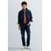 REPLAY GROVER straight leg jeans - donkerblauw