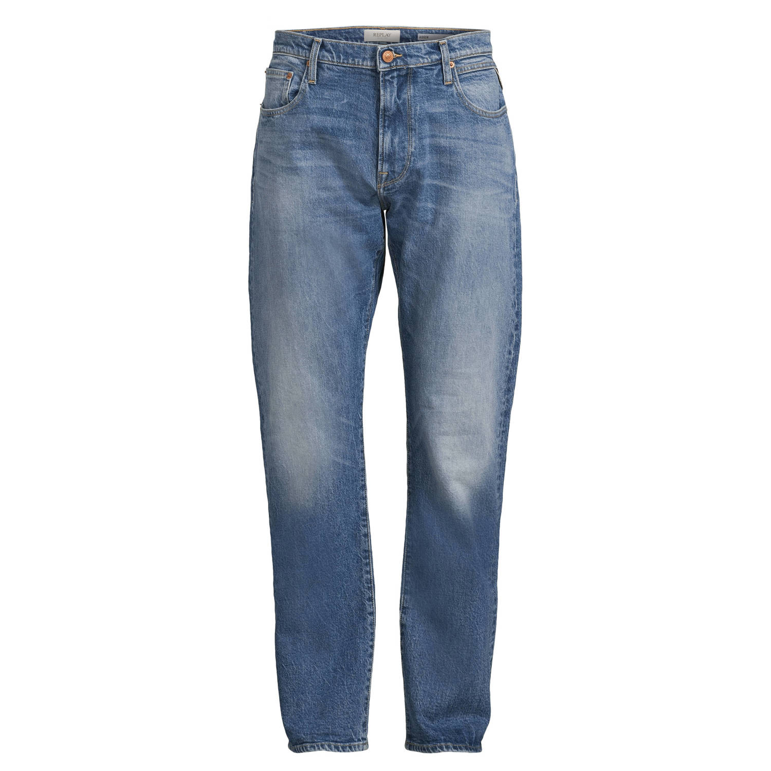 REPLAY AIDEEN straight leg jeans mediumblauw