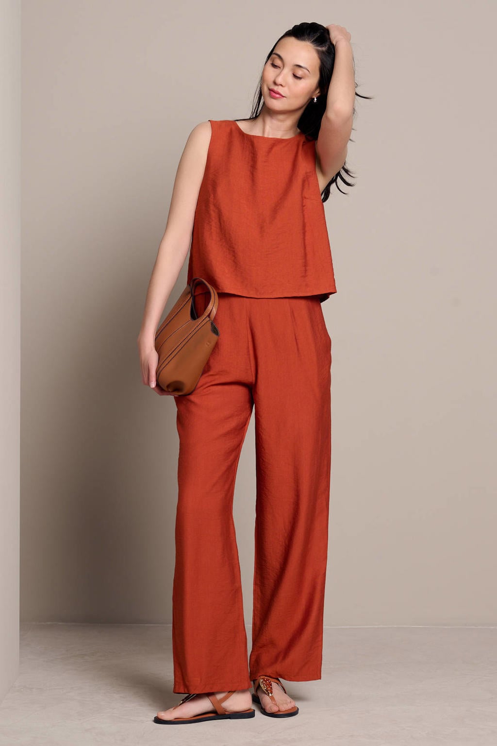 LOLALIZA jumpsuit - terra