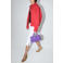 Mango straight regular waist capri wit