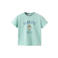 Mango Kids T-shirt lichtblauw