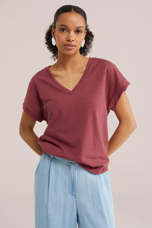 T-shirt oudroze