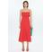 Mango zomerjurk rood