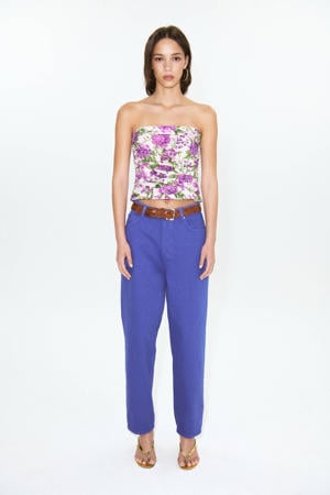 high waist mom jeans blauw