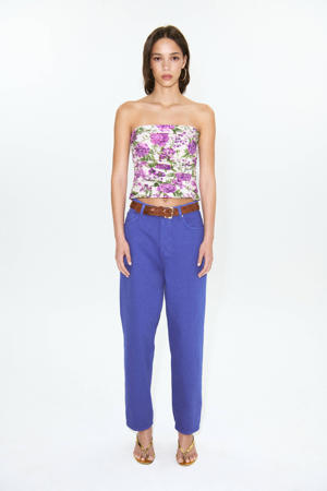 high waist mom jeans blauw