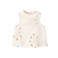 Mango Kids mouwloze top beige