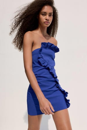 zomerjurk blauw