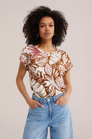 T-shirt met print - meerkleurig