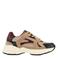 Graceland chunky sneakers - bordeaux/beige