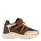 Graceland chunky sneakers - bruin/goud