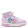 Stitch imitatieleren sneakers met lichtjes - lila