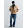 REPLAY jacket met wol - iced coffee