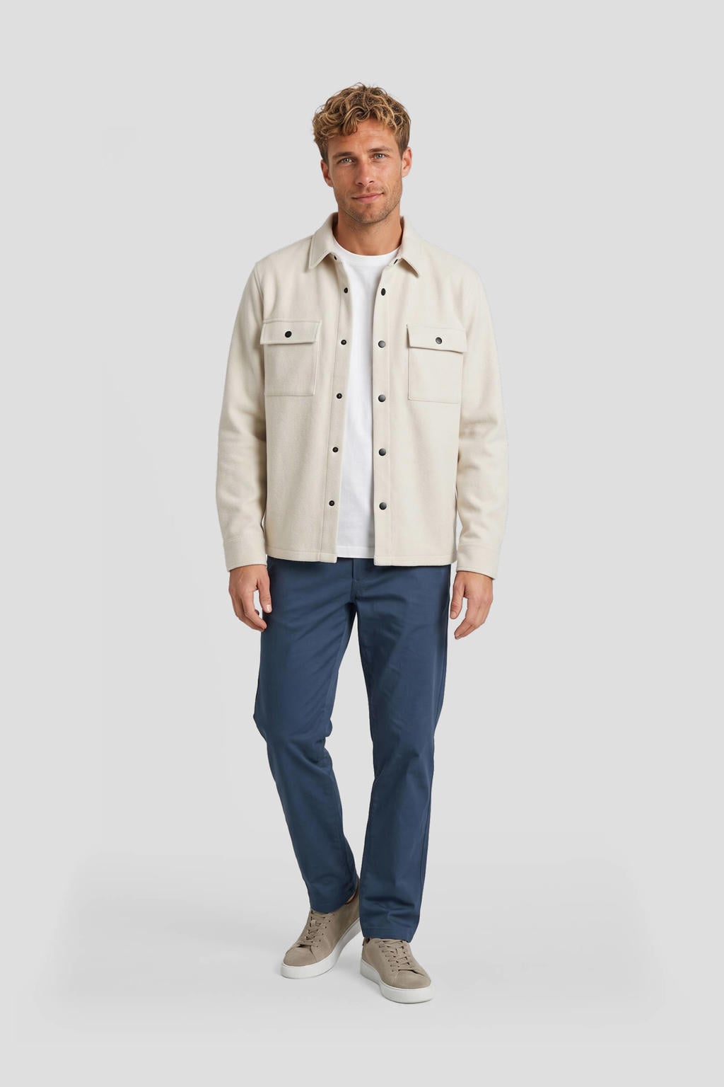 REPLAY BENNI regular fit chino - ensign blue
