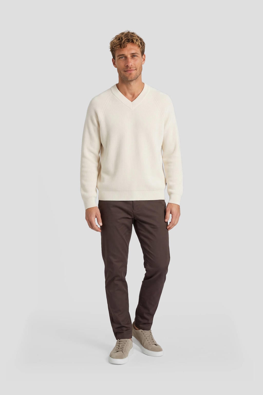 REPLAY BENNI regular fit chino - bracken