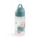 Done by Deer Drinkfles met rietje Riny farm Blauw 350 ml