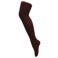 Le Chic RILLA katoenen maillot - chocoladebruin