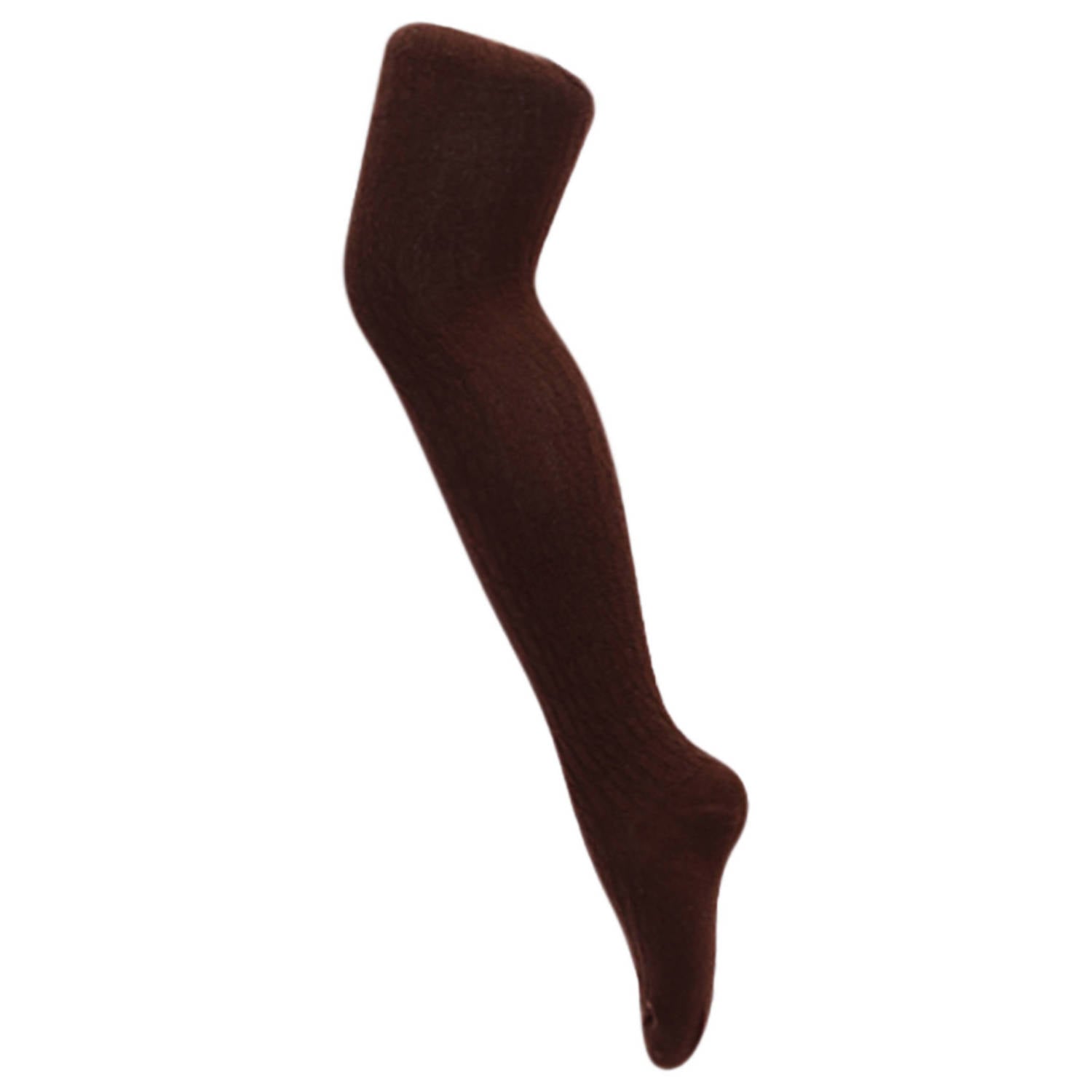 Le Chic RILLA katoenen maillot chocoladebruin