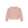 Le Chic blousetop met hartjes - roze/goud