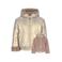 Le Chic reversibe faux fur winterjas - goud