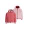 NONO reversible faux fur jas - roze