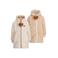 NONO reversible teddy winterjas - ecru