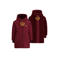 NONO reversible teddy winterjas - donkerrood