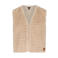 NONO rechtvallend gilet - beige