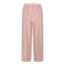 NONO regular fit gestreepte casual broek - roze
