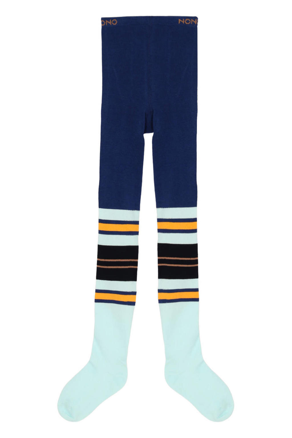 NONO Rachel gestreepte maillot - blauw
