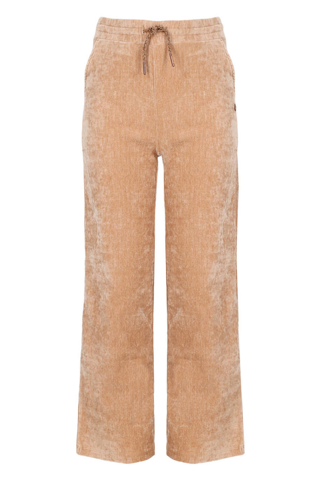 NONO regular fit casual broek - lichtbruin